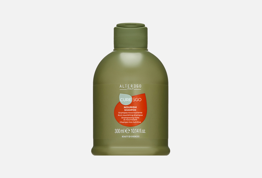 Изображение товара Питательный шампунь для волос AlterEgo Italy Cureego Nourish Rich