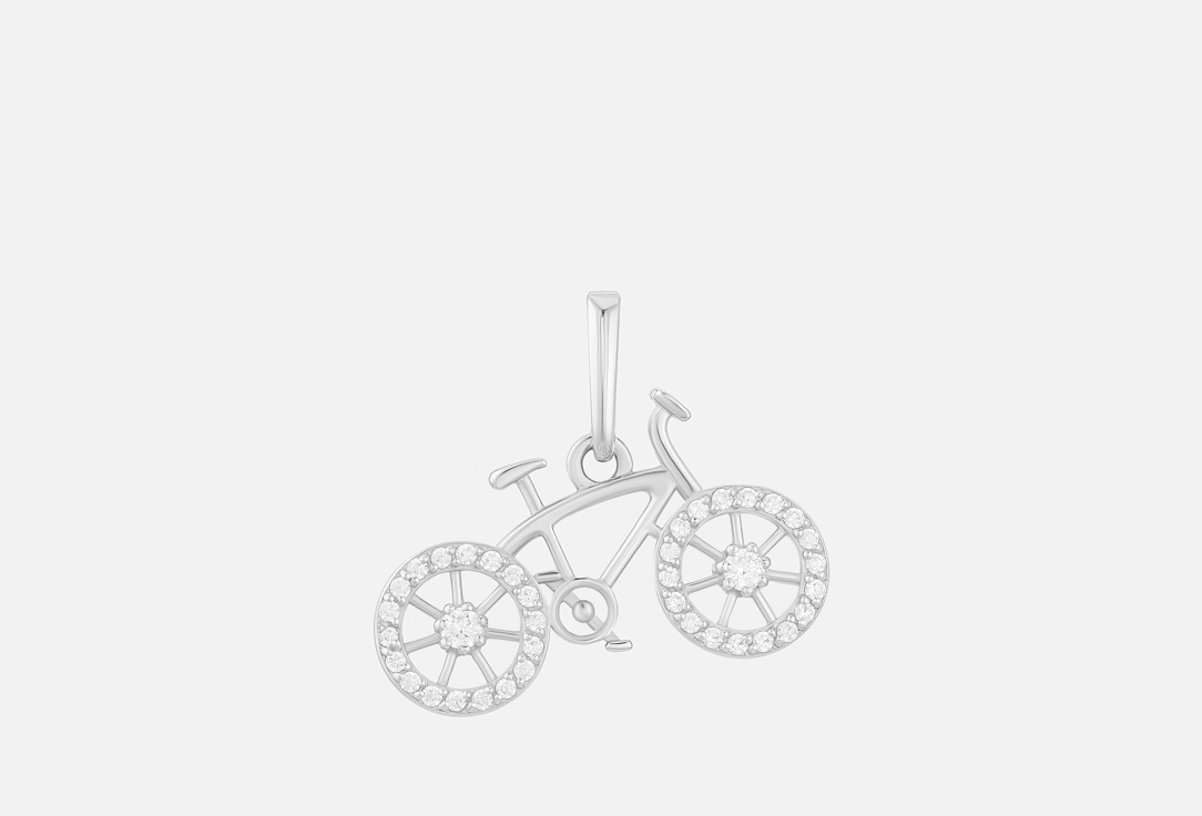 Кулон серебряный PEPELA JEWELRY Bicycle 1 шт