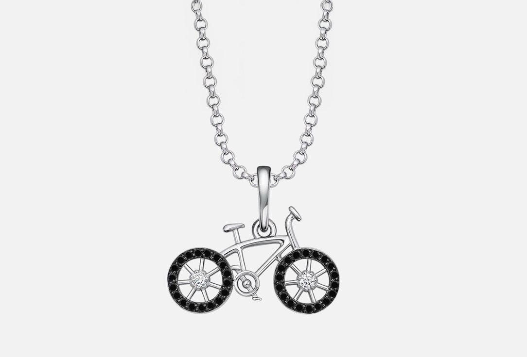 Кулон серебряный PEPELA JEWELRY Bicycle 1 шт