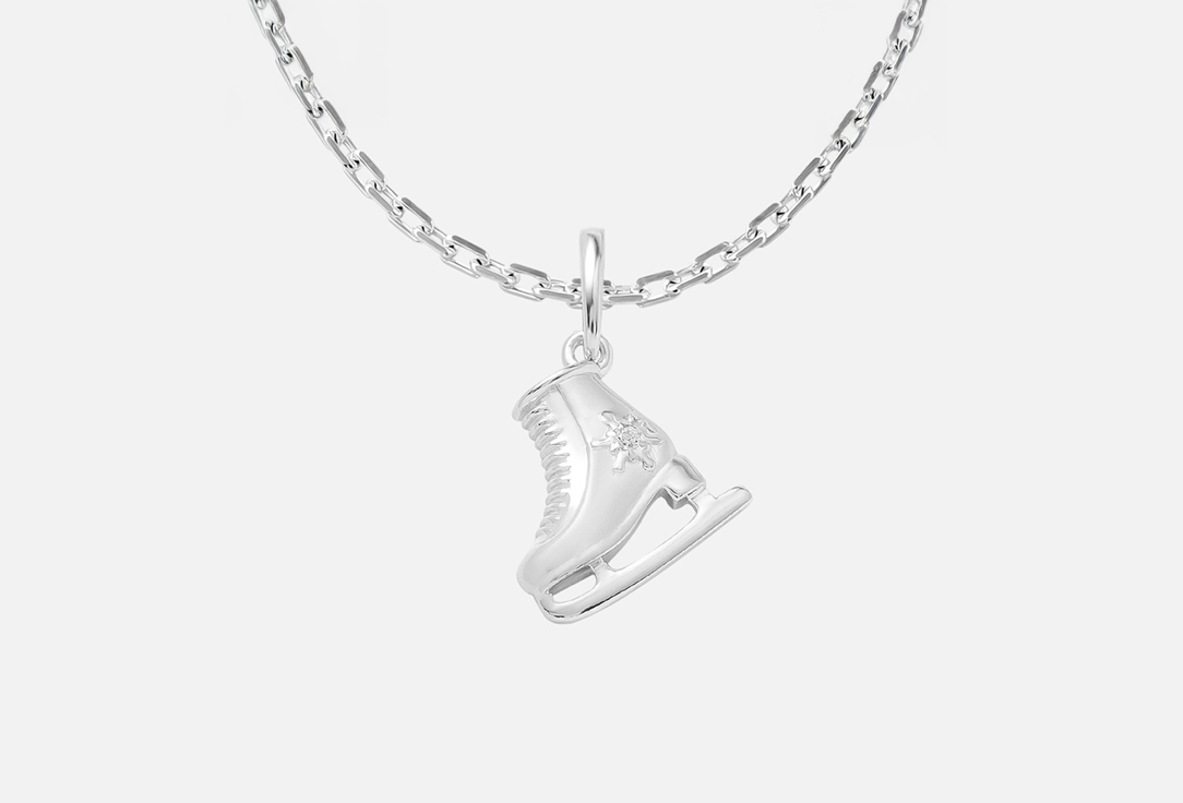Кулон серебряный PEPELA JEWELRY Figure skater 1 шт