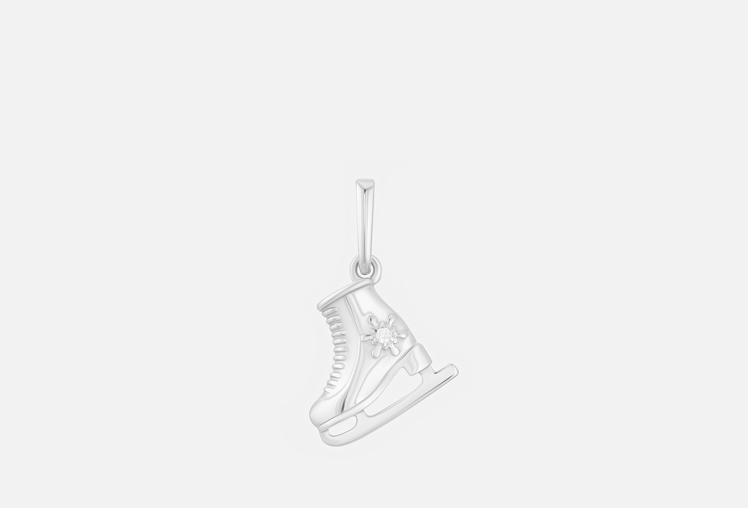 Кулон серебряный PEPELA JEWELRY Figure skater 1 шт