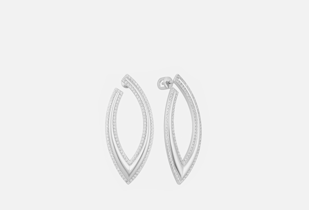 Изображение товара Серьги-пусеты серебряные Pepela Jewelry Massive grace