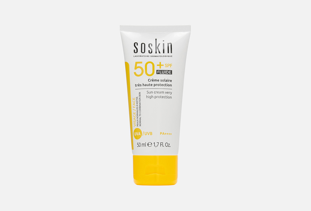 Изображение товара Солнцезащитный флюид для лица с SPF 50 Soskin Sun Cream Fluid