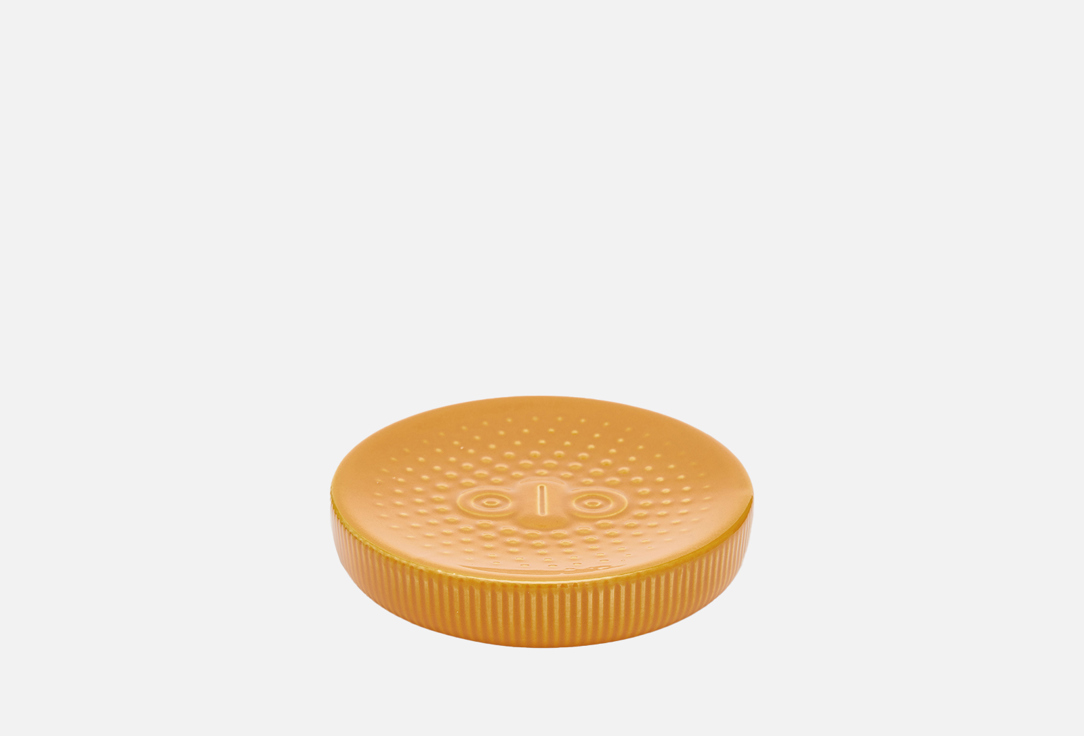 

Мыльница MOROSHKA, Bantu, оранжевый, 11,8х11,8х2,6 см 1 шт