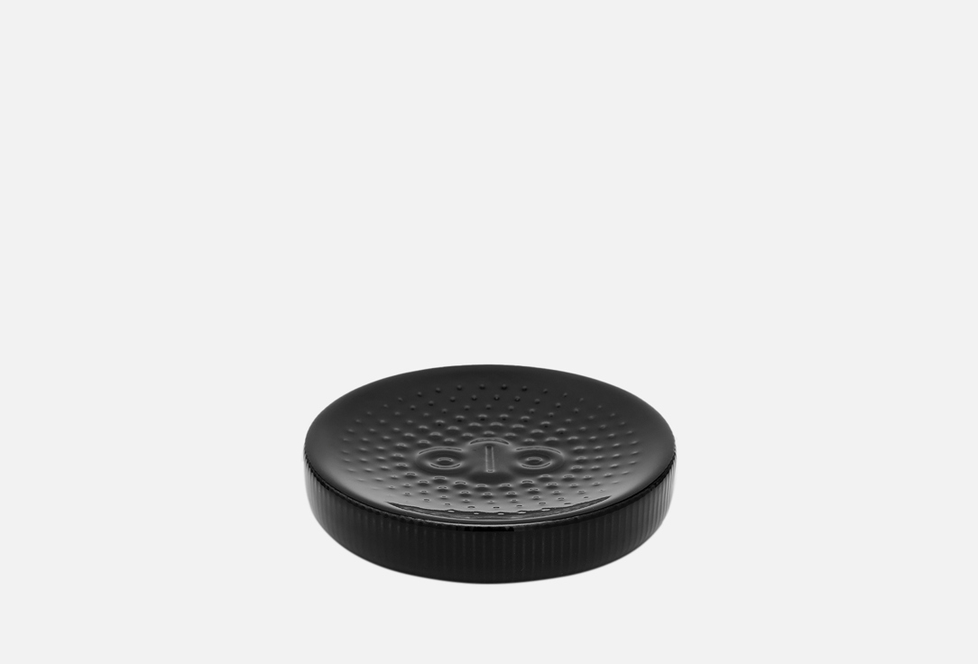 

Мыльница MOROSHKA, Bantu, черный, 11,8х11,8х2,6 см 1 шт