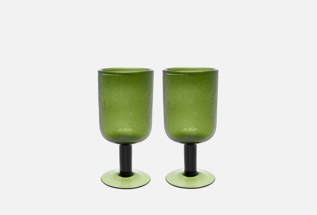 

Набор бокалов для вина LIBERTY JONES, Зеленый, Flowi, темно-зеленые 2 шт