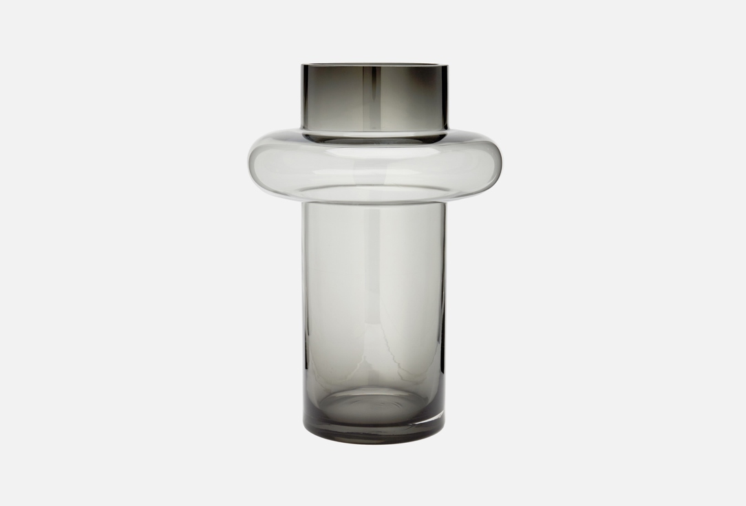 Изображение товара Стеклянная ваза Bergenson Bjorn Vayr 30 см серого цвета