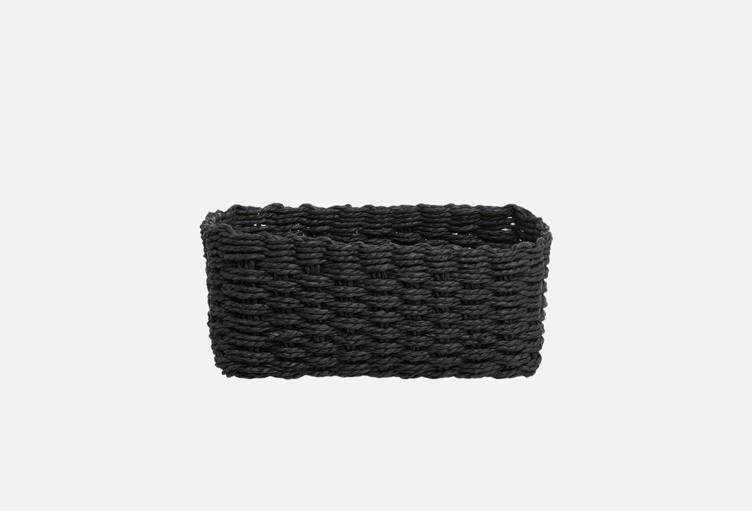 

Корзина для хранения BERGENSON BJORN, Hagen, 26х16х11 см, черная 1 шт