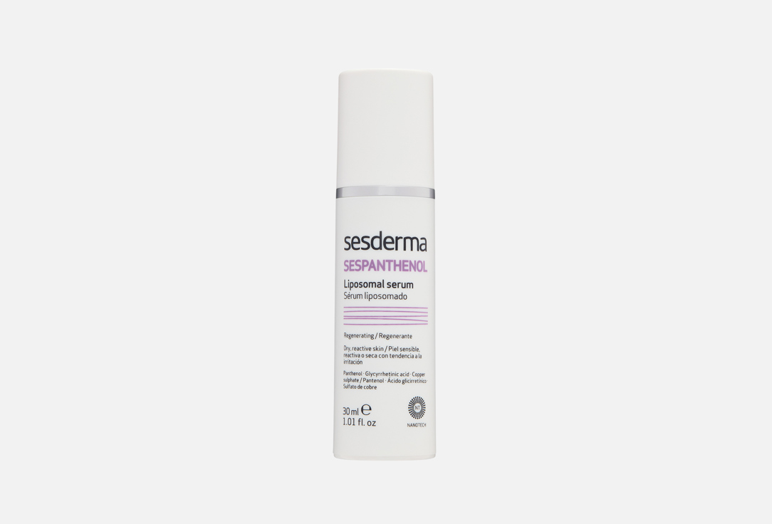 

регенерирующая Сыворотка для лица SESDERMA, SESPANTHENOL Liposomal serum 30 мл