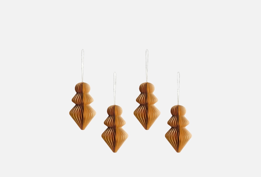 

НАБОР БУМАЖНЫХ ИГРУШЕК DIVNAYA IVA, НА МАГНИТЕ, БЕЖЕВЫЕ 4 шт