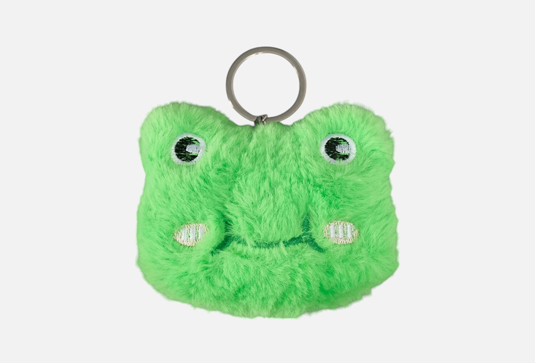 Пушистик на кольце SIMA-LAND Лягушка пищалка 1 шт