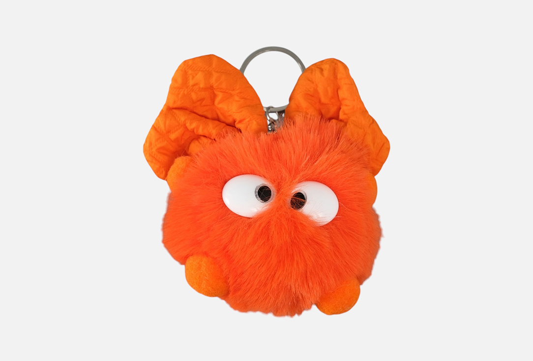 

Пушистик на кольце SIMA-LAND, Мася с большим бантом оранжевый 1 шт