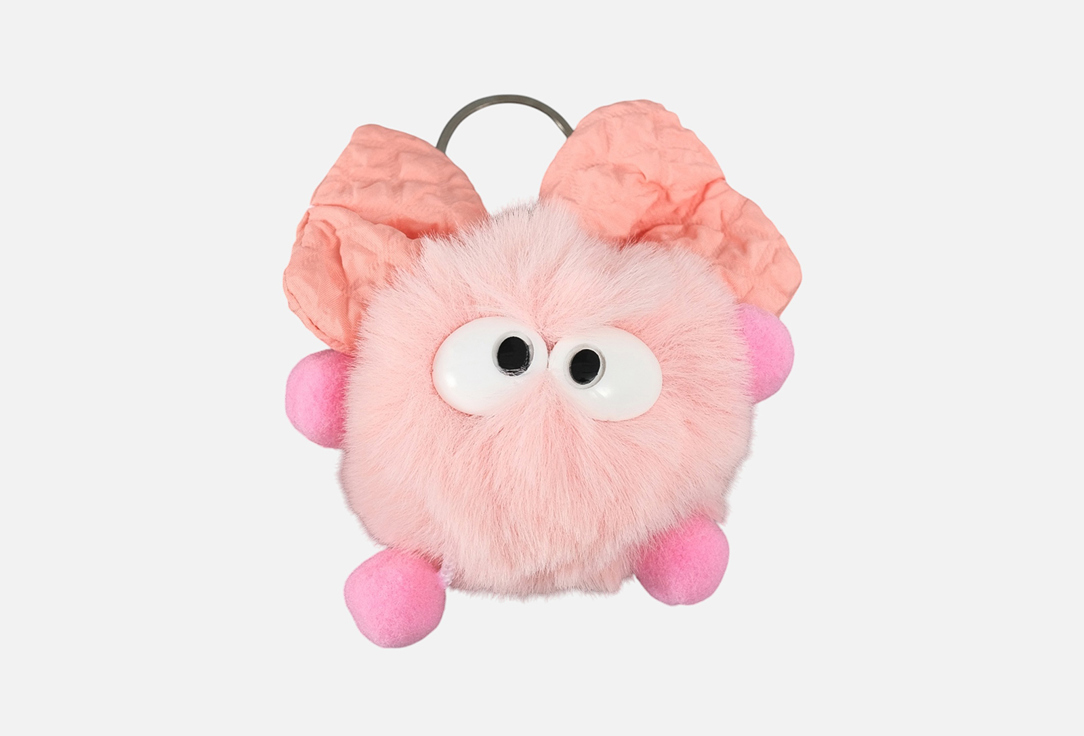 

Пушистик на кольце SIMA-LAND, Мася с большим бантом персиковый 1 шт