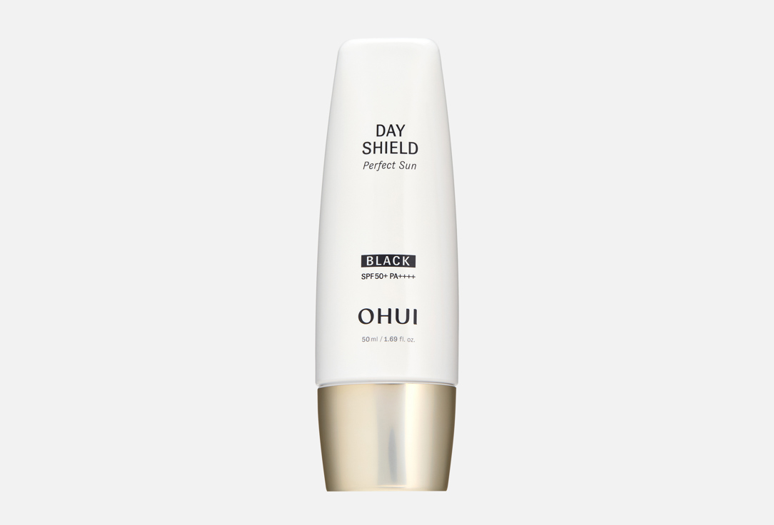 

Солнцезащитный крем для лица SPF 50+ PA++++ OHUI, Day shield perfect sun black 50 мл