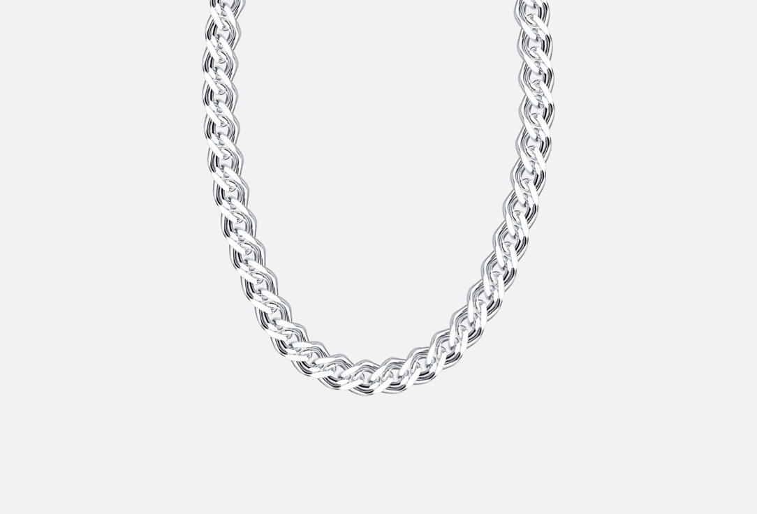 Изображение товара Серебряная цепь SOKOLOV Родаж 55 см для женщин, плетение панцирь