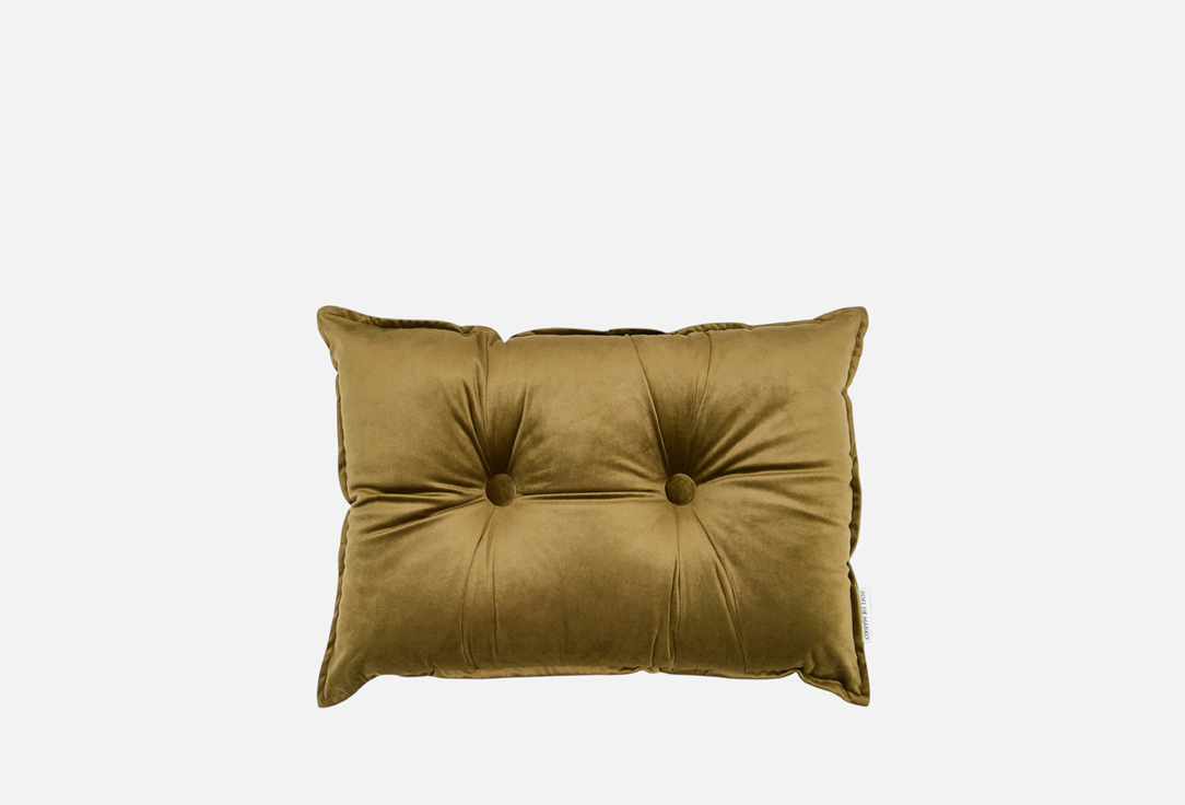 Изображение товара Декоративная подушка Sofi De MarkO Вивиан хаки 40х60 см стильный дизайн