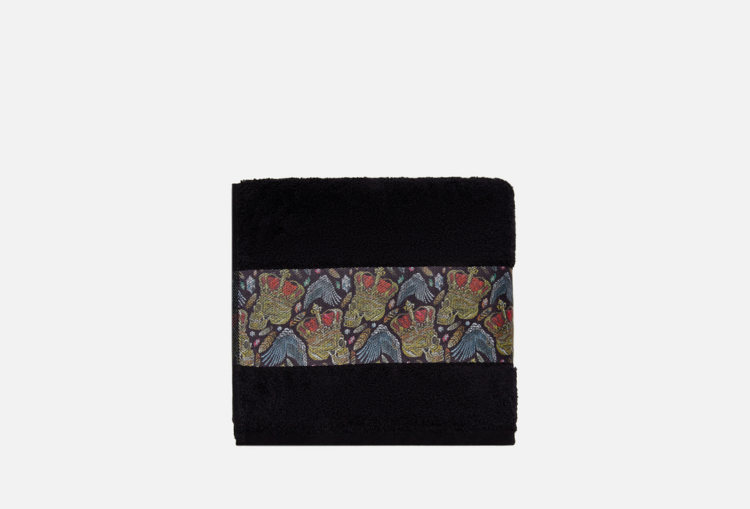 Изображение товара Полотенце махровое Sofi De MarkO Hamlet, черное, 70х140