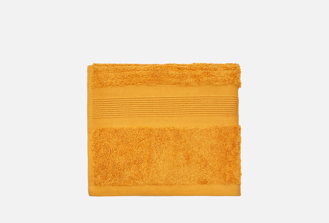 Изображение товара Махровое полотенце Sofi De MarkO Star горчичное 50х90 см хлопок плотность 550 г/м2