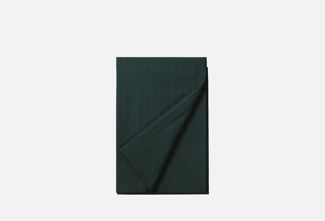 Изображение товара Пододеяльник на молнии Verossa Stripe, Dark green, 200х220