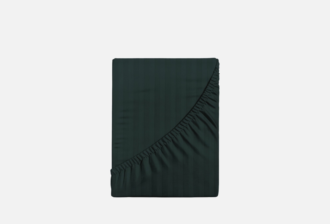 

Простыня на резинке VEROSSA, Зеленый, Stripe, Dark green, 140х200 1 шт