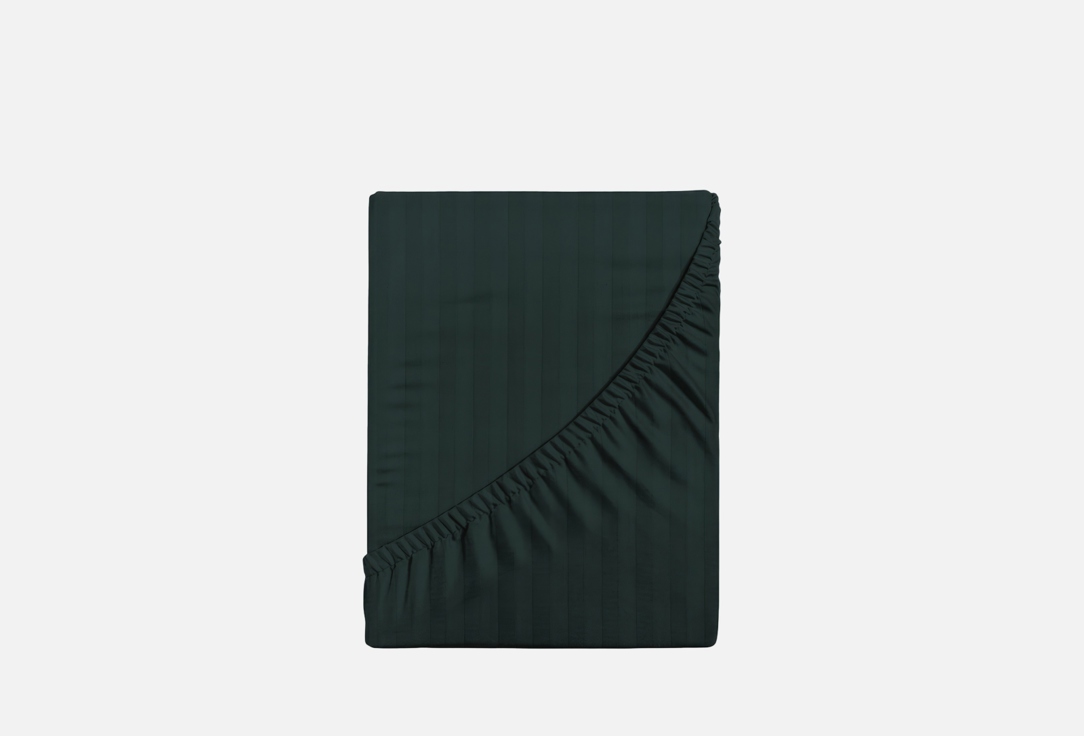 

Простыня на резинке VEROSSA, Зеленый, Stripe, Dark green, 160х200 1 шт