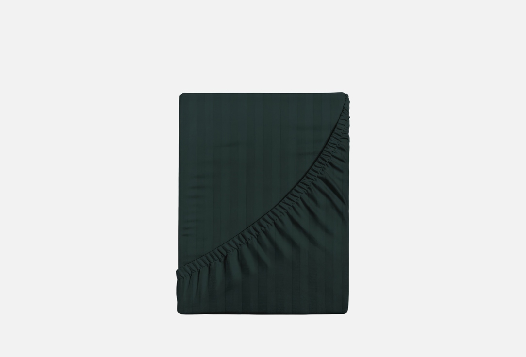 

Простыня на резинке VEROSSA, Зеленый, Stripe, Dark green, 200х200 1 шт