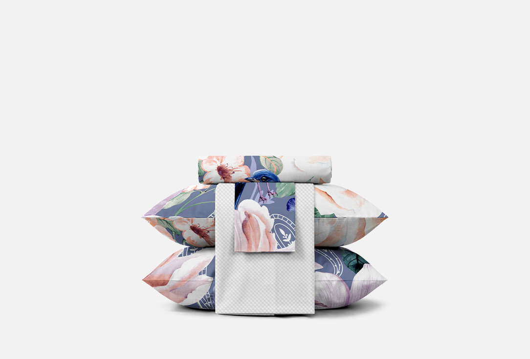 Изображение товара Комплект постельного белья Verossa Blooming garden 1.5-спальный сатин Россия