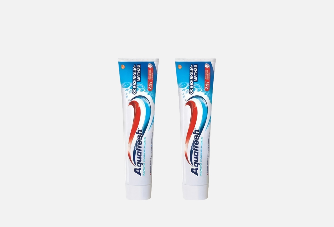 Изображение товара Набор зубных паст Aquafresh освежающе-мятная