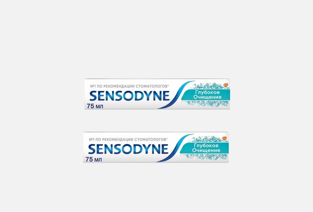 

Набор зубных паст SENSODYNE, Глубокое очищение 2 шт