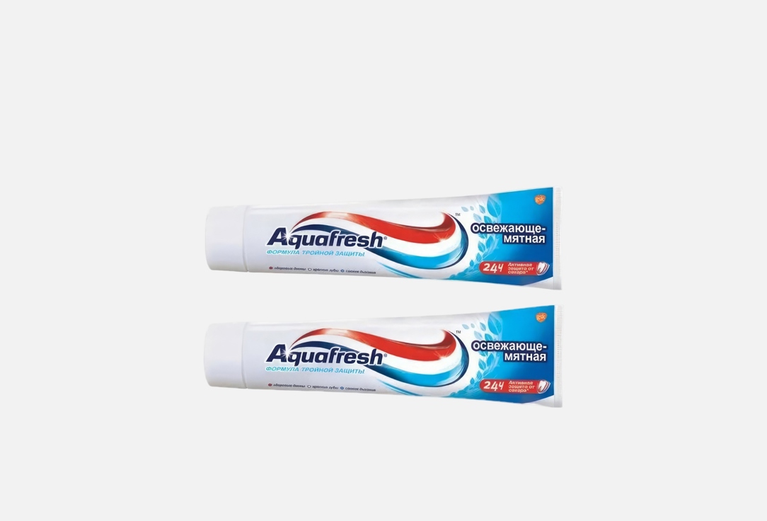 Изображение товара Набор зубных паст Aquafresh освежающе-мятная