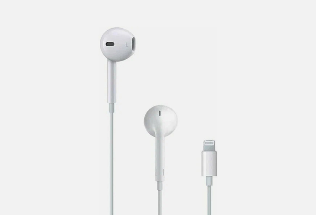 

Наушники APPLE, Белый, EarPods Lightning 1 шт