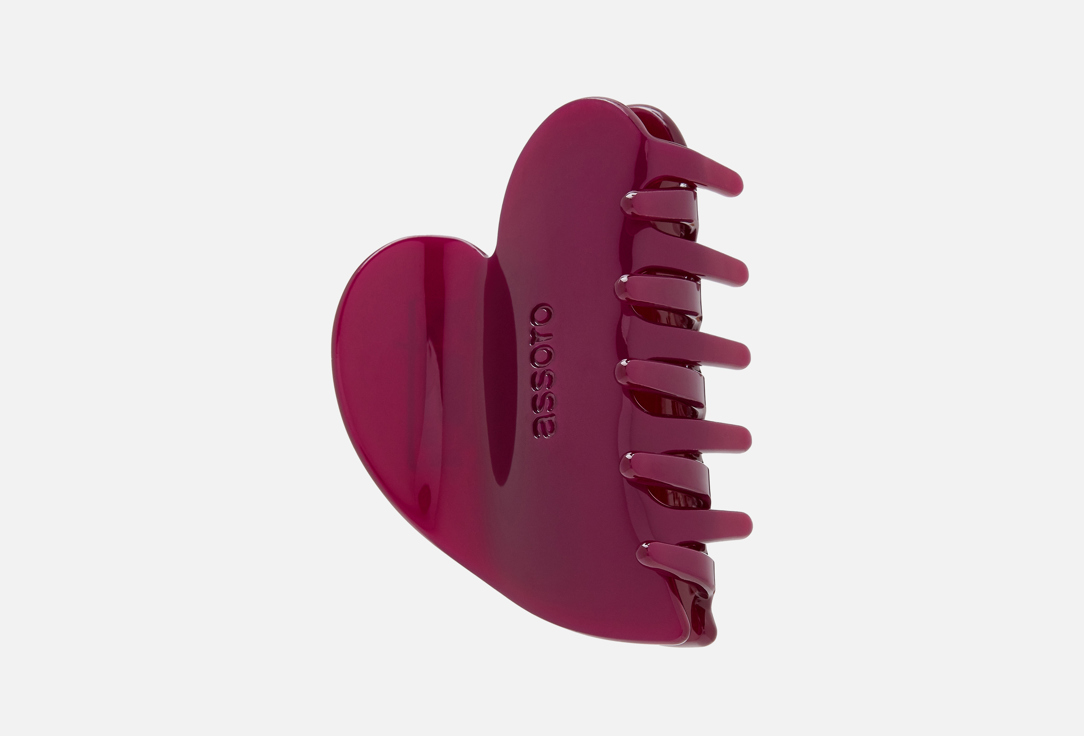 Изображение товара Крабик для волос Assoro Сливовое сердце