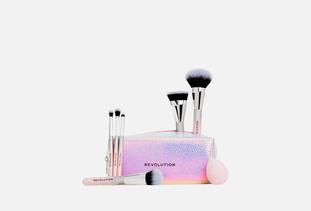 Подарочный набор MAKEUP REVOLUTION Glam Up Brush Gift Set 8 шт