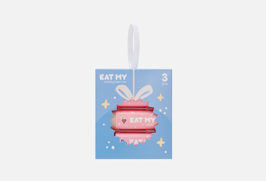 

набор бальзамов для губ EAT MY, Firework of emotions 3 шт
