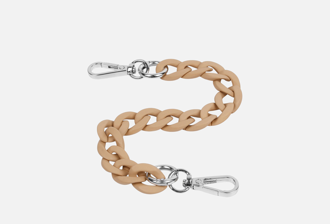 Изображение товара Цепочка для сумки Sima-Land светло-коричневая-серебряная