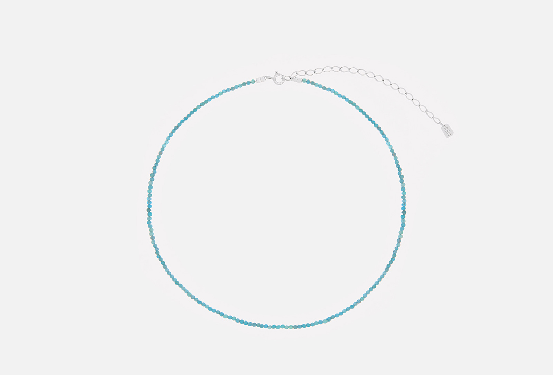 Изображение товара Серебряный чокер The Reason Line из апатита с покрытием родирование для женщин