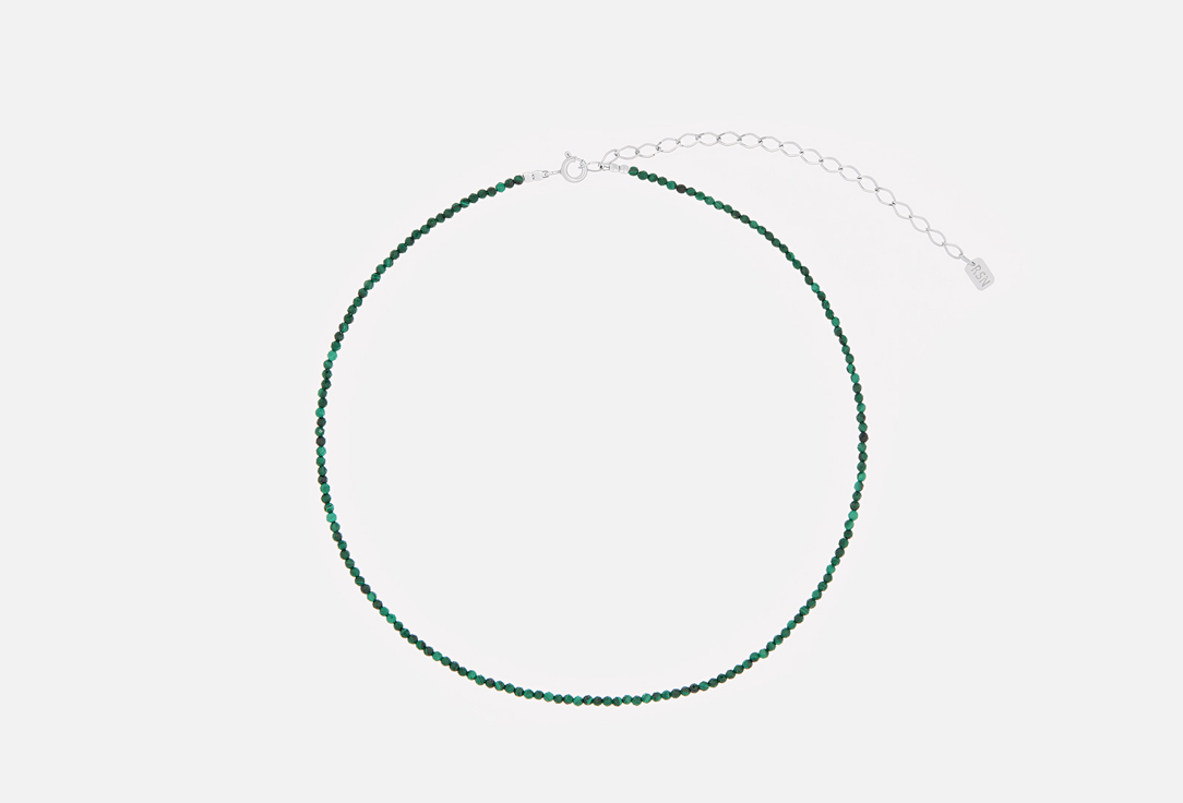 Изображение товара Серебряный чокер с натуральным малахитом The Reason Line