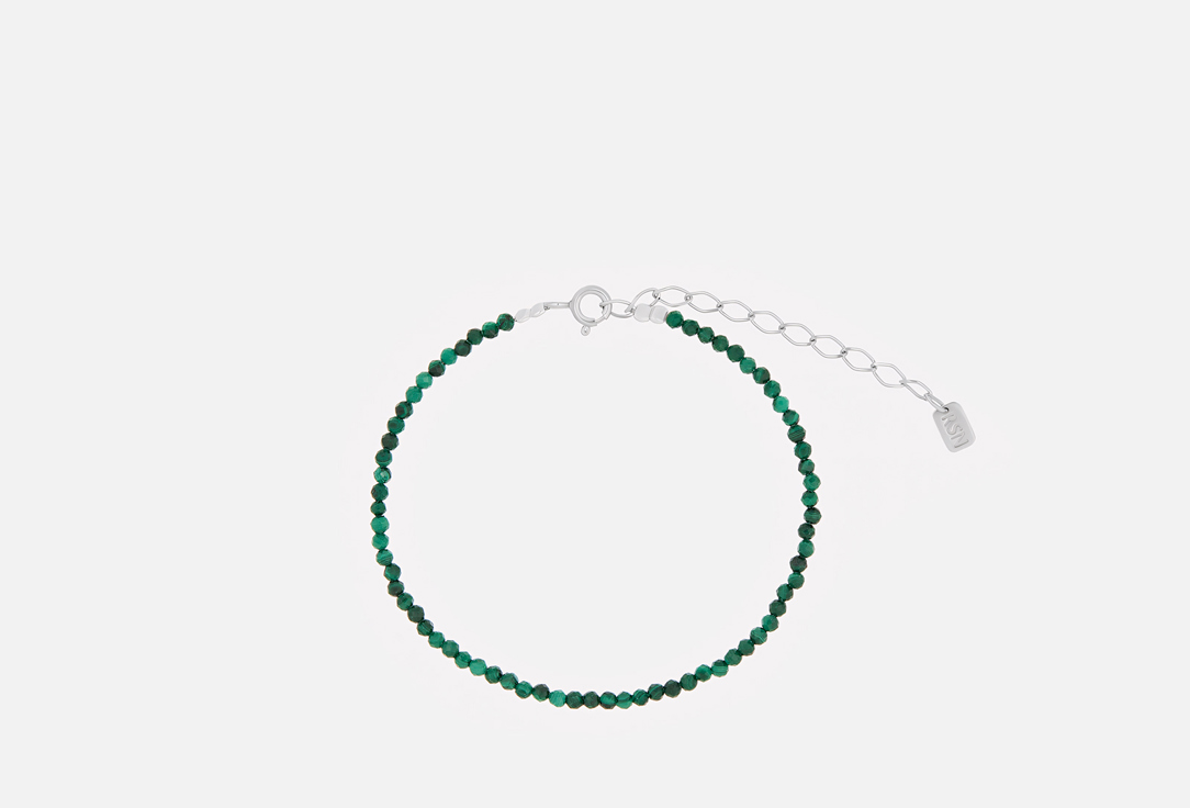 Изображение товара Браслет серебряный The Reason Line malachite