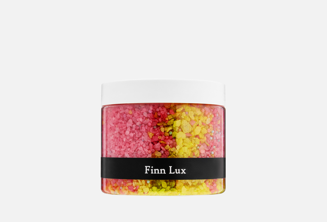 Изображение товара Морская цветная соль для ванны Finn Lux с жемчугом и гейзером 350 г