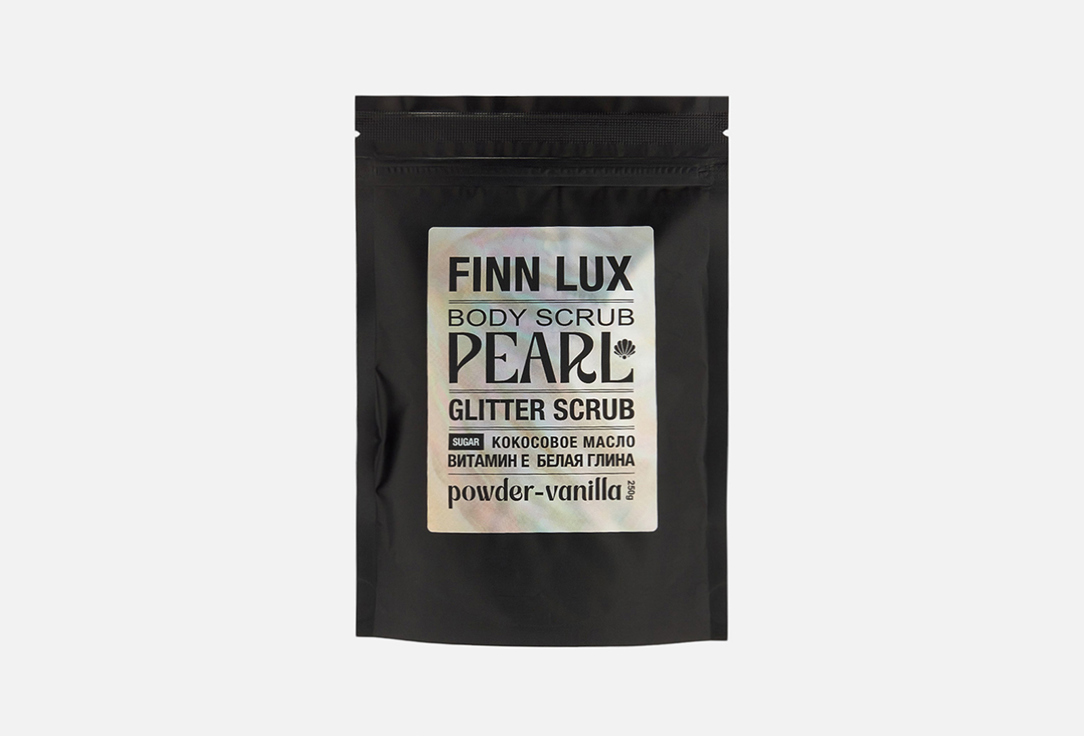 Изображение товара Скраб сахарный для тела c глиттером Finn Lux PEARL