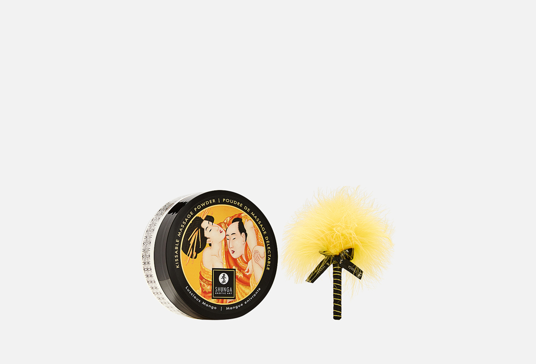 Изображение товара Массажная пудра Shunga с ароматом сочного манго для сухого массажа 75 г