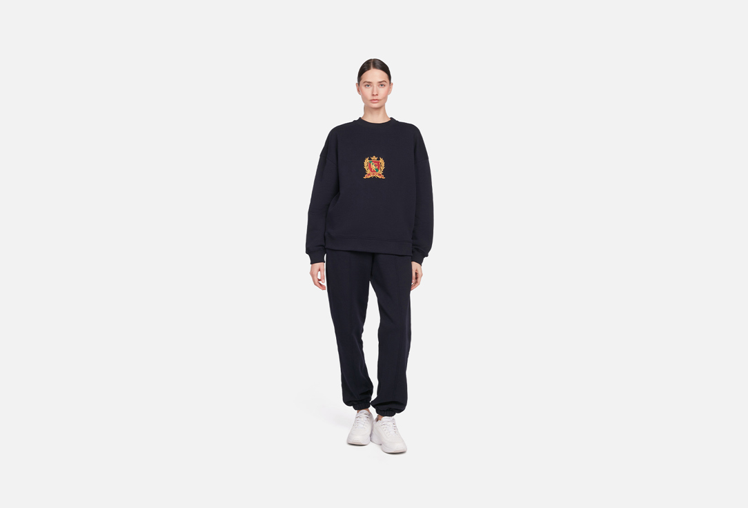 Изображение товара Свитшот FIGURA Active Wear Fgr темно-синий для спорта и повседневной носки