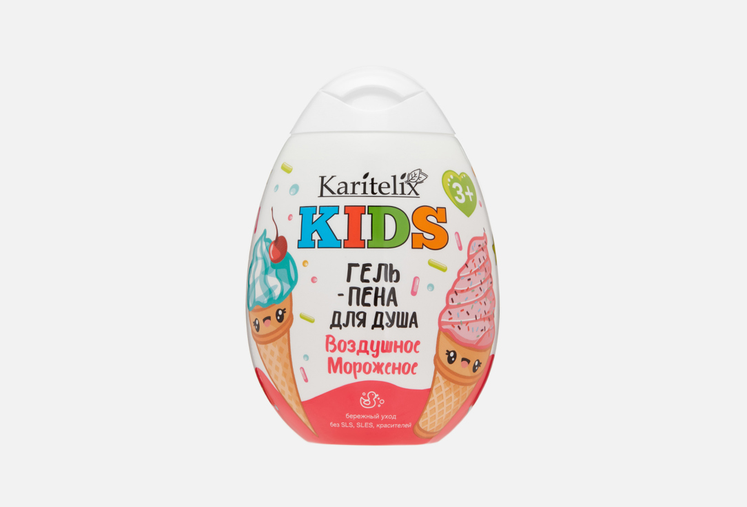 Изображение товара Детская гель-пена для душа Karitelix Воздушное мороженое