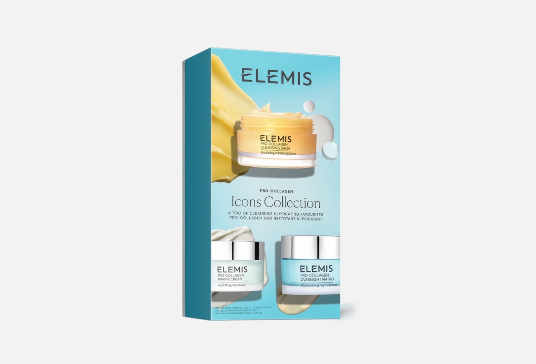 Набор для ухода за кожей лица ELEMIS Kit Pro-Collagen Trio 3 шт