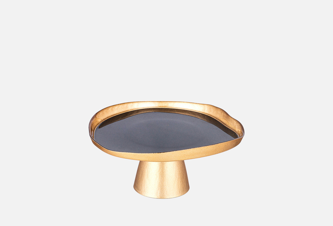 Изображение товара БЛЮДО НА НОЖКЕ Rakle BOHEMIA, BLACK