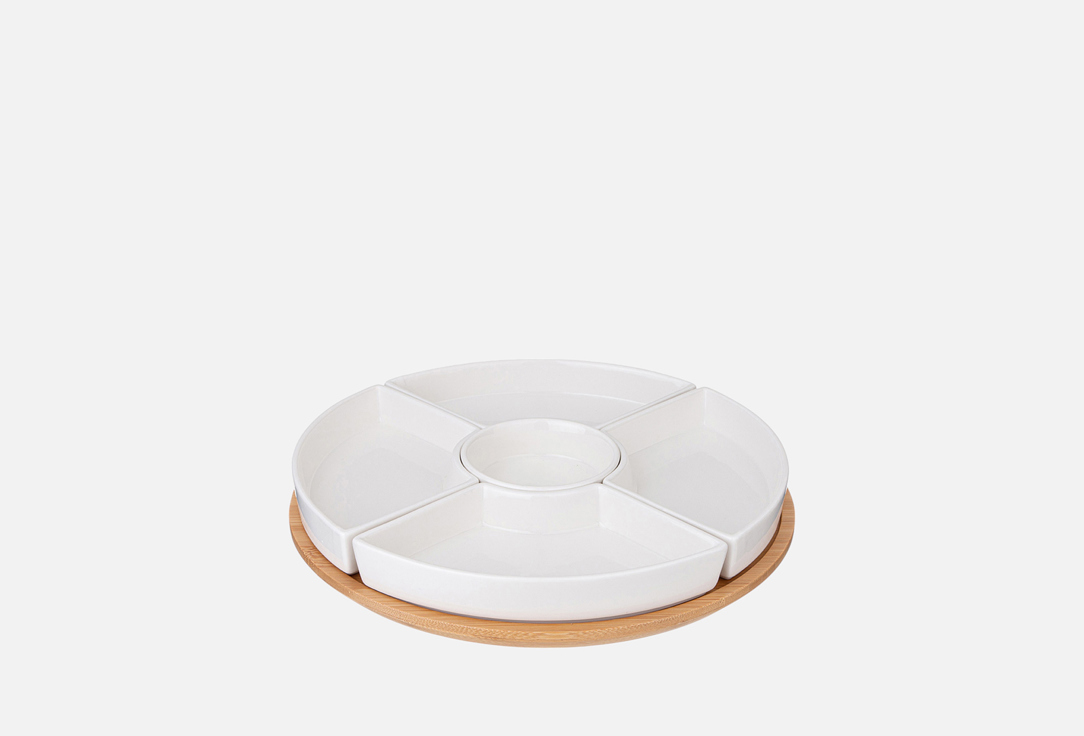 Изображение товара МЕНАЖНИЦА Lefard NATIVE, НА ДЕРЕВЯННОЙ ПОДСТАВКЕ, 28*5,6