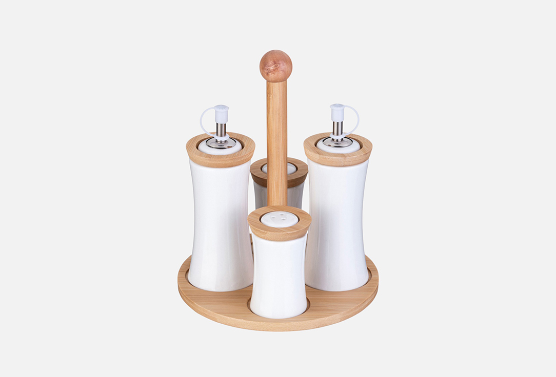 Изображение товара Набор для специй Lefard NATIVE на деревянной подставке