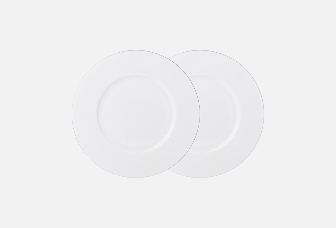 Изображение товара НАБОР ТАРЕЛОК ЗАКУСОЧНЫХ Lefard КРИСТАЛ, ПЛАТИНУМ, 21 СМ