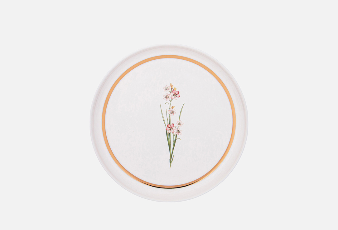 Изображение товара ТАРЕЛКА ЗАКУСОЧНАЯ Lefard GRASSLAND, БЕЛЫЙ С КРУПНЫМИ БЕЛО-РОЗОВЫМИ ЦВЕТАМИ, 20,5 СМ