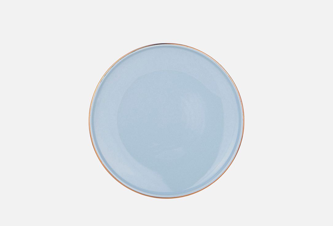 Изображение товара ТАРЕЛКА ЗАКУСОЧНАЯ Bronco BRONCO, SOLO, БЛЕДНО-ГОЛУБАЯ, 20,5 СМ